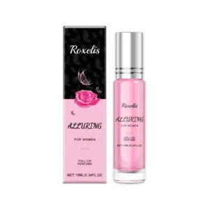 Roxelis Rose Ball Perfume - Natural Long-Lasting Fragrance for Daily Use