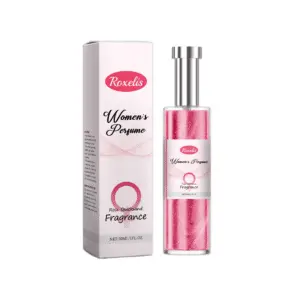 Roxelis Rose Women's Charm Perfume - Natural Fresh Floral Scent, Long-Lasting Fragrance