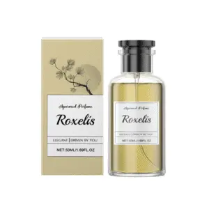 Roxelis Aloes Cedar Wood Perfume with Fresh Elegant Scent - Long-Lasting Fragrance