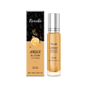 Roxelis Orange Roll Perfume - Natural Long-Lasting Fragrance, Fresh & Gentle for Daily Use