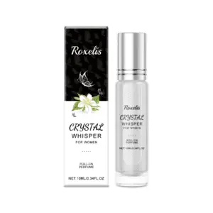 Roxelis Jasmine Roller Perfume - Natural Long-Lasting Fragrance for Daily Use & Dates