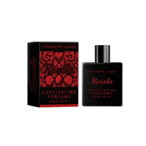 Roxelis Cardamom Lemon Perfume with Cedar Extract - Fresh Fragrance for Everyday Wear