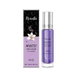 Roxelis Vanilla Orchid Perfume - Long-Lasting Fragrance, Portable & Gentle Scent
