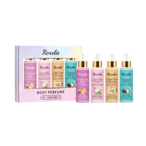 Roxelis Body Fragrance Spray Set with Fruity and Elegant Scents