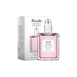 Roxelis Pink Rose Essential Oil Perfume - Natural Fresh Fragrance Portable Perfume Oil for Women
