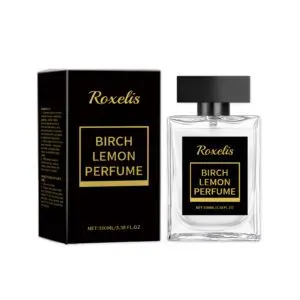 Roxelis Men's Birch Lemon Aromatherapy Perfume - Natural Scent, Portable Fragrance