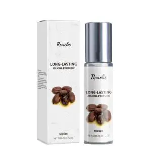 Roxelis Jojoba Perfume Oil with Rolling Ball Cologne - Light Elegant Lasting Fragrance