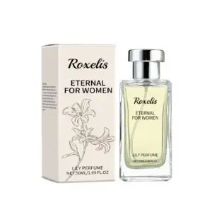 Roxelis Lily Perfume for Women - Fresh, Natural Long-Lasting Floral Fragrance Spray