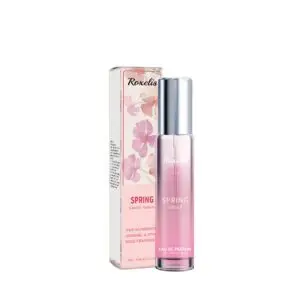 Roxelis Spring Perfume Spicy Rose Fresh Natural Light Fragrance Portable Perfume