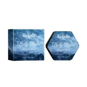 Roxelis Peppermint Blue Perfumed Body Balm - Natural Fragrance with Refreshing Scent