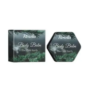 Roxelis Natural Cedar Fragrance Body Balm - Non-Sticky Portable Skin Balm