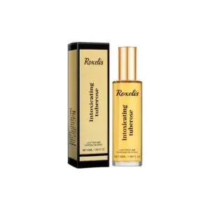 Roxelis Tuberose Charm Eau De Toilette - Natural Light Floral Perfume, Elegant Long-Lasting Fragrance