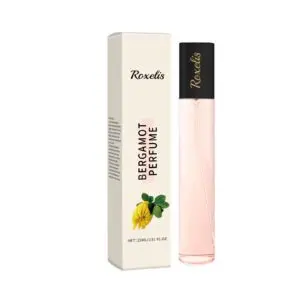 Roxelis Elegant Bergamot Rose Perfume - Fresh, Portable Fragrance for Women & Men