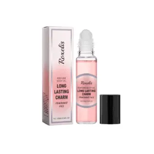 Roxelis Women's Rose & Lavender Roller Perfume - Long-Lasting Portable Fragrance