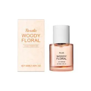 Roxelis Wood Scented Eau De Toilette - Natural Fresh Floral Fragrance with Neroli & Bergamot