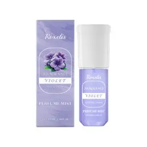 Roxelis Violet Perfume with Lasting Fragrance - Portable Elegant Body Spray