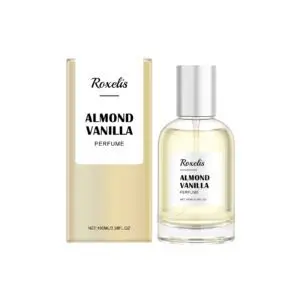 Roxelis Vanilla Charm Perfume with Almond & Citrus Notes - Light, Sweet Fragrance