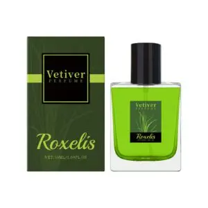 Roxelis Vetiver Fresh Perfume - Natural Elegant Fragrance for Everyday Use