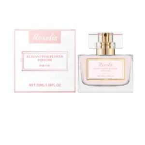 Roxelis Delicate Powdery Floral Perfume Spray for Women - Fresh Gentle Fragrance