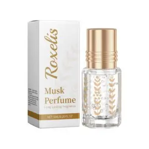 Roxelis Musk Perfume with Floral Notes - Fresh, Long-Lasting Fragrance for Daily Wear