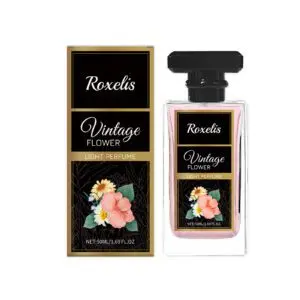 Roxelis Elegant Parfum with Natural Jasmine & Patchouli Fragrance Spray