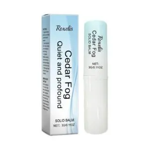 Roxelis Clear Fragrance Solid Balm - Non-Sticky Moisturizing Balm with Fresh Scent