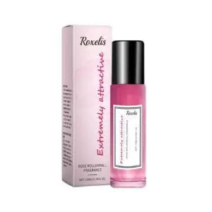 Roxelis Rose Women's Roll-On Perfume - Fresh Light Fragrance for Daily Wear