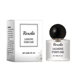 Roxelis Romantic Pair Jasmine Perfume - Elegant Light Eau de Toilette with Wood Floral Notes