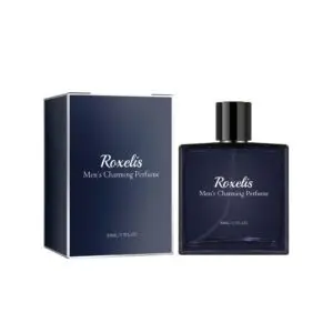 Roxelis Men's Fresh Citrus Vanilla Perfume for Confidence & Romance