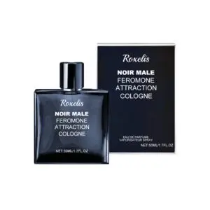 Roxelis Noir Men's Cologne with Cedarwood & Citrus - Long-Lasting Mild Fragrance