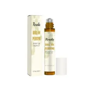 Roxelis Roll On Perfume Travel Size - Long Lasting Natural Fresh Light Fragrance