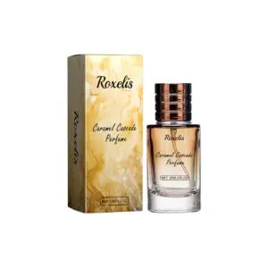 Roxelis Caramel Cascade Perfume, Fresh Natural Light Fragrance for Daily Wear