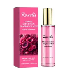 Roxelis Floral Seduction Fragrance Mist - Long-Lasting Fresh Scent for Dates & Special Occasions