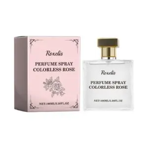 Roxelis Colorless Rose Perfume for Women - Fresh & Elegant Floral Fragrance