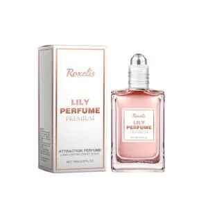 Roxelis Premium Lily Perfume for Women - Natural Fresh Floral Scent