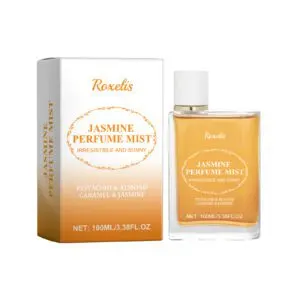 Roxelis Brazilian Jasmine Wood Perfume - Light, Fresh & Long-Lasting Fragrance
