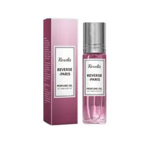 Roxelis Compact Portable Perfume Roll-On with Peony Strawberry Scent