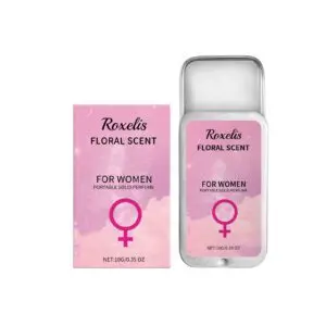 Roxelis Women's Floral Solid Perfume - Light, Long-Lasting & Portable