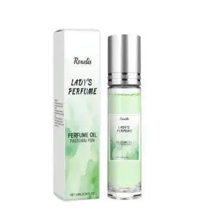 Roxelis Garden Fresh Green Perfume with Lavender & Patchouli - Portable Fragrance