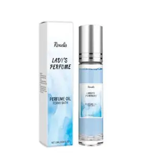 Roxelis Fresh Blue Perfume Bubble Bath with Bergamot, Pink Pepper & Lavender Extract