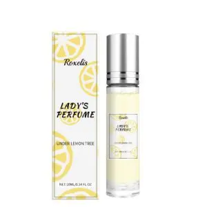 Roxelis Lemon Fresh Yellow Citrus Scent Perfume - Light Charming Fragrance
