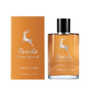 Roxelis Orange Cologne Perfume - Natural Fresh Fragrance, Light Elegant Scent